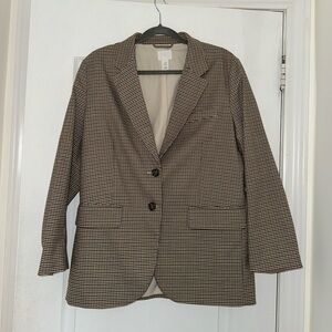 H&M Houndstooth Blazer